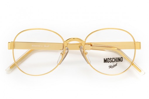 Moschino Panto frame gold 