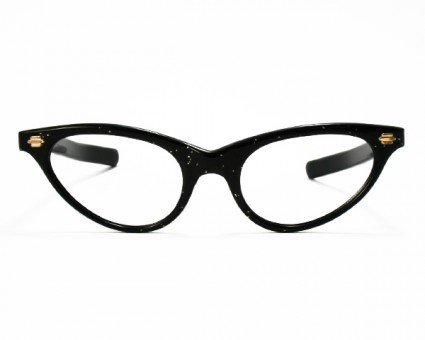 50's Cat Eye Glasses Glitter 