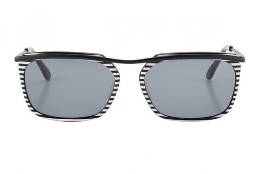 Snob Sonnenbrille schwarz-weiß 