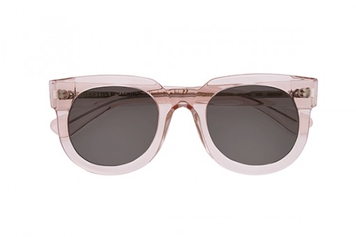 Kvadrangolo/38, Sonnenbrille, transparent, rosé 