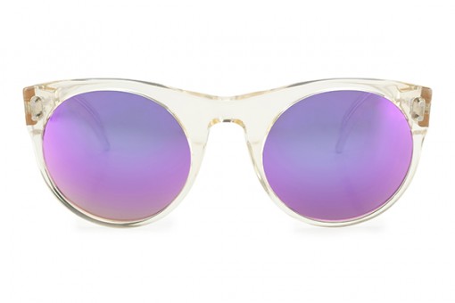 Tabula Rasa, Sonnenbrille, transparent, verspiegelt 