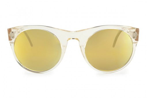 Tabula Rasa, Sonnenbrille, transparent verspiegelt 