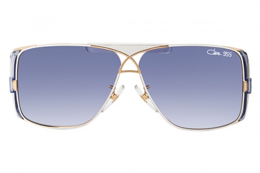 Cazal Mod. 955, aviator sunglasses, white 
