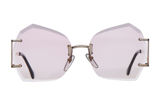 Pretty in Pink! frameless sunglasses 