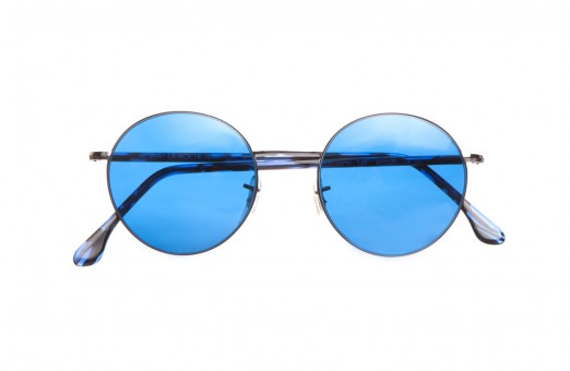 Panto 90er Sonnenbrille Metall 